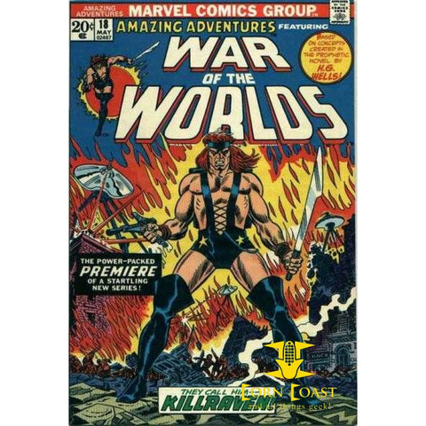 Amazing Adventures featuring War of the Worlds #18 GD - Back