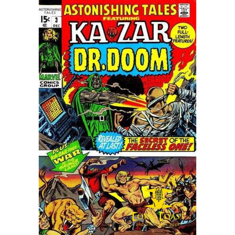 Astonishing Tales featuring Ka-Zar and Dr. Doom #3 VF - Back