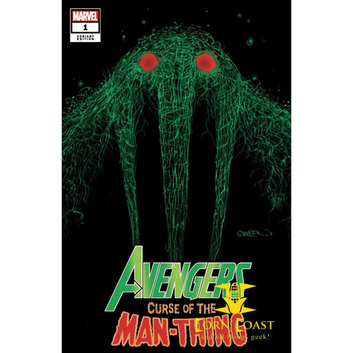 AVENGERS CURSE MAN-THING #1 GLEASON WEBHEAD VAR - Back 