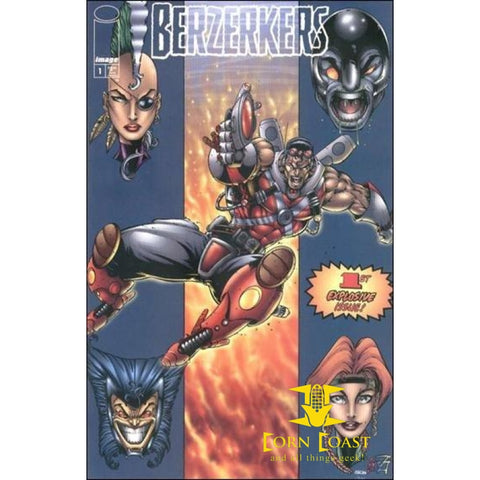 Berzerkers #1 Headshots Cover NM - Back Issues