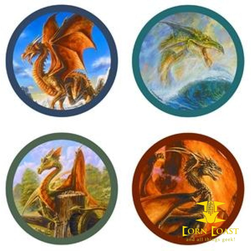 Bob Eggleton Dragons Coaster Set - Housewares
