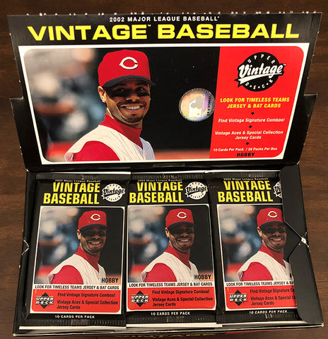2002 Upper Deck Vintage Baseball pack