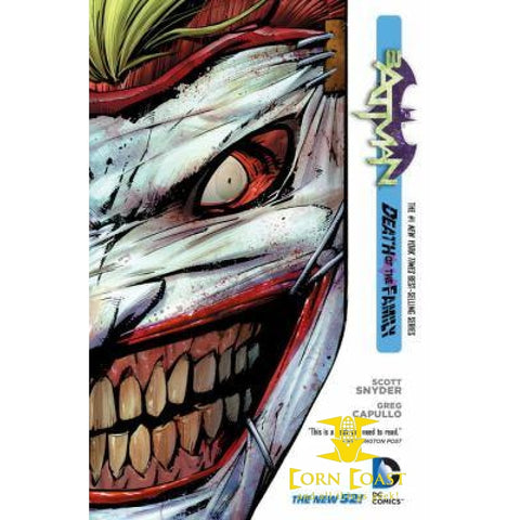 Batman Volume 3 : Death of the Family Hardcover HC - Corn Coast Comics