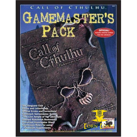 Call of Cthulhu Gamemasters Pack: d20 Horror Roleplaying 