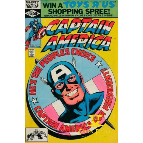 Captain America #250 VF - Back Issues