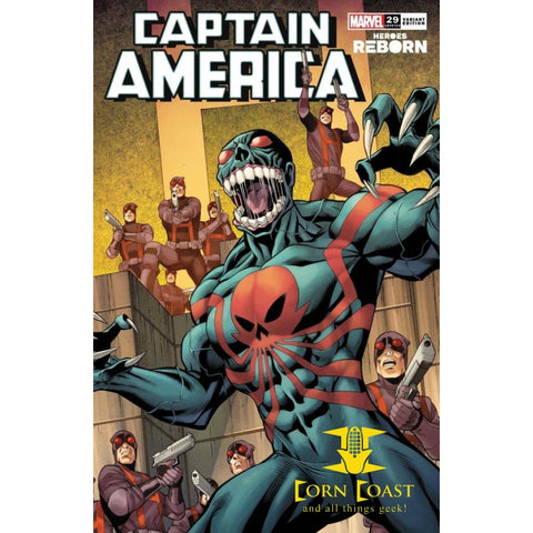 Captain America #29 Pacheco Reborn Variant - Back Issues