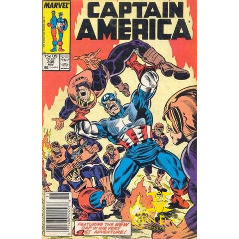 Captain America #335 VF - Back Issues