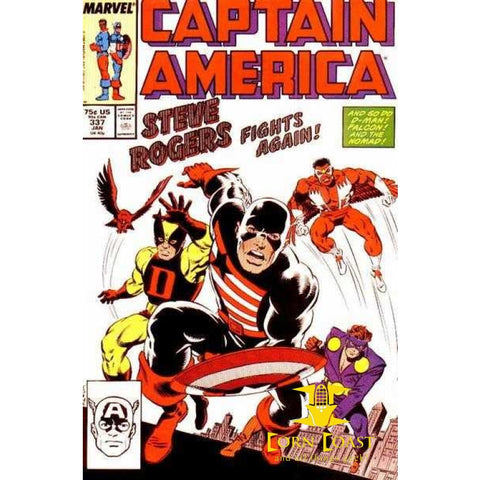 Captain America #337 VF - Back Issues