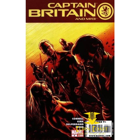 Captain Britain and MI 13 (2008) #6A VF