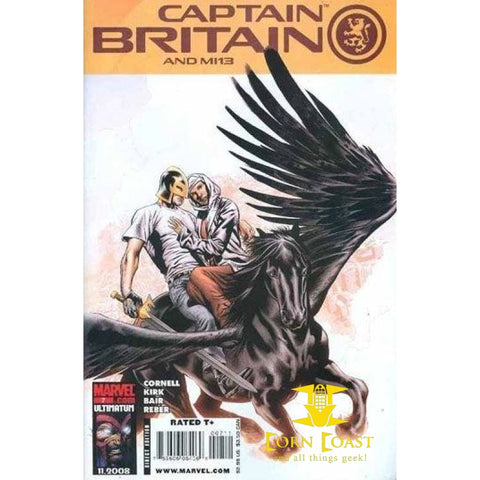 Captain Britain and MI 13 (2008) #7 VF - Back Issues