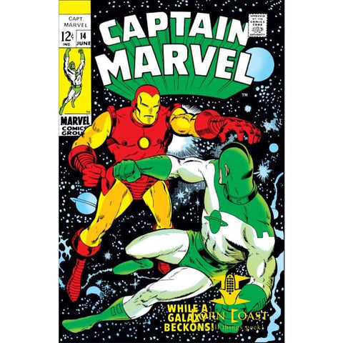 Captain Marvel #14 FN - Back Issues