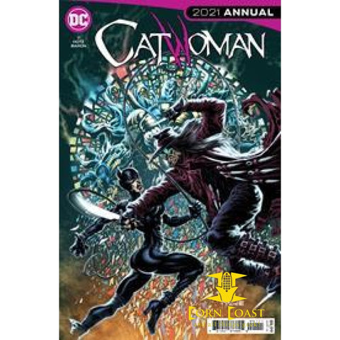 CATWOMAN 2021 ANNUAL #1 CVR A KYLE HOTZ - Back Issues