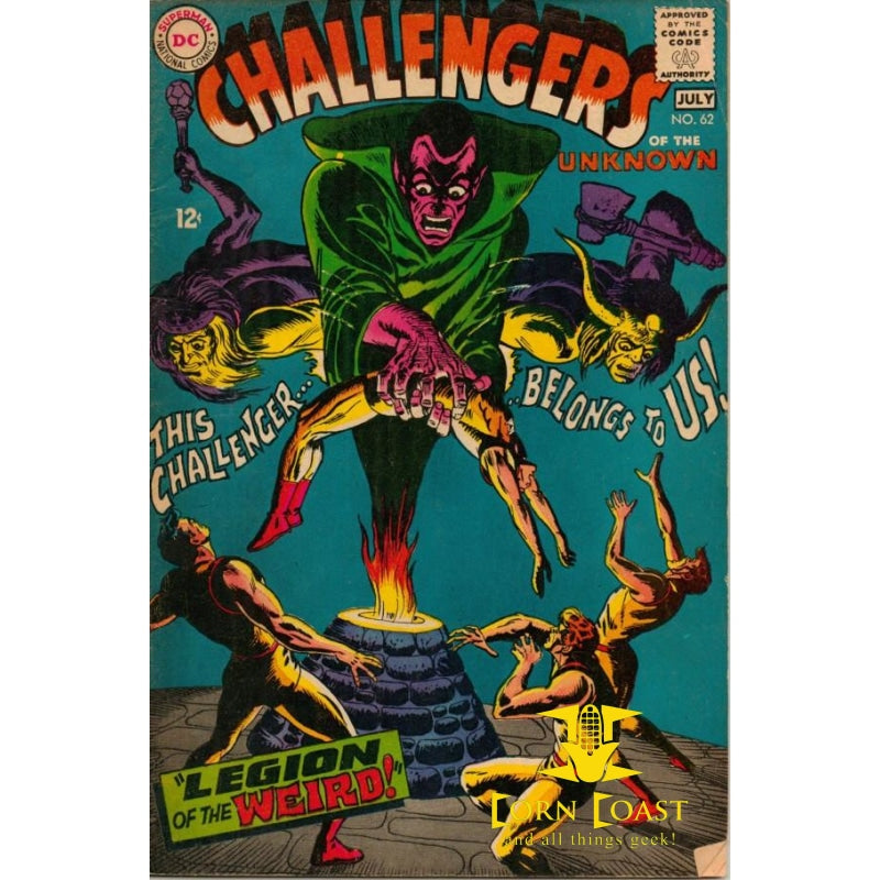 Challengers of the Unknown #62 VG - Back Issues