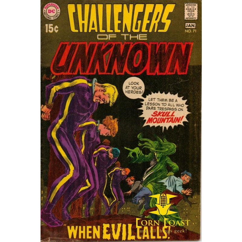 Challengers of the Unknown #71 VG - Back Issues