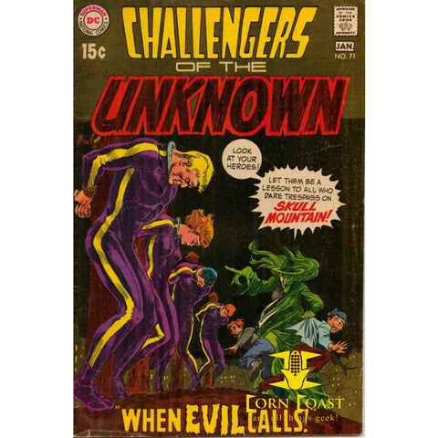 Challengers of the Unknown #71 VG - Back Issues