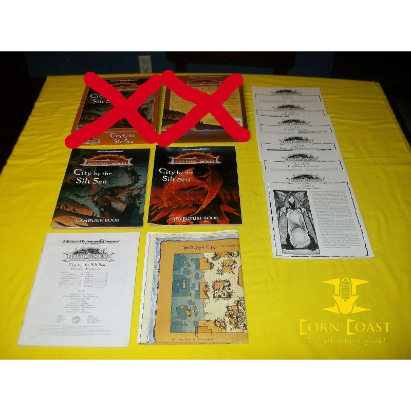 CITY BY THE SILT SEA DUNGEONS & DRAGONS (AD&D Dark Sun 