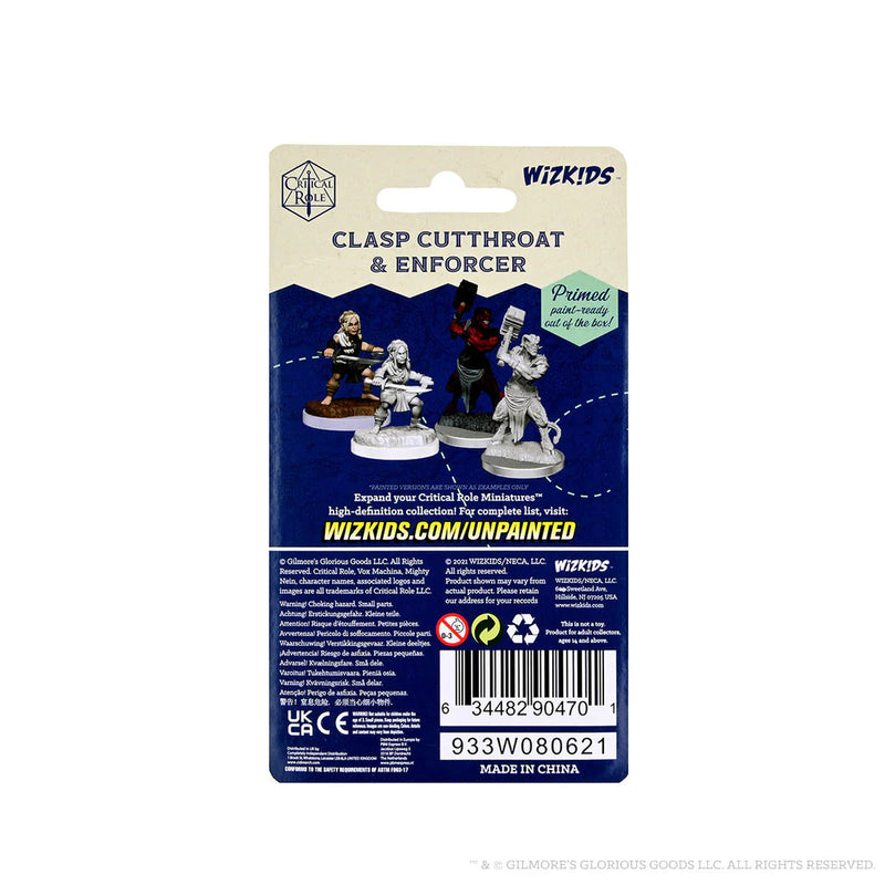 CRITICAL ROLE UPM MINI CLASP CUTTHROAT & ENFORCER