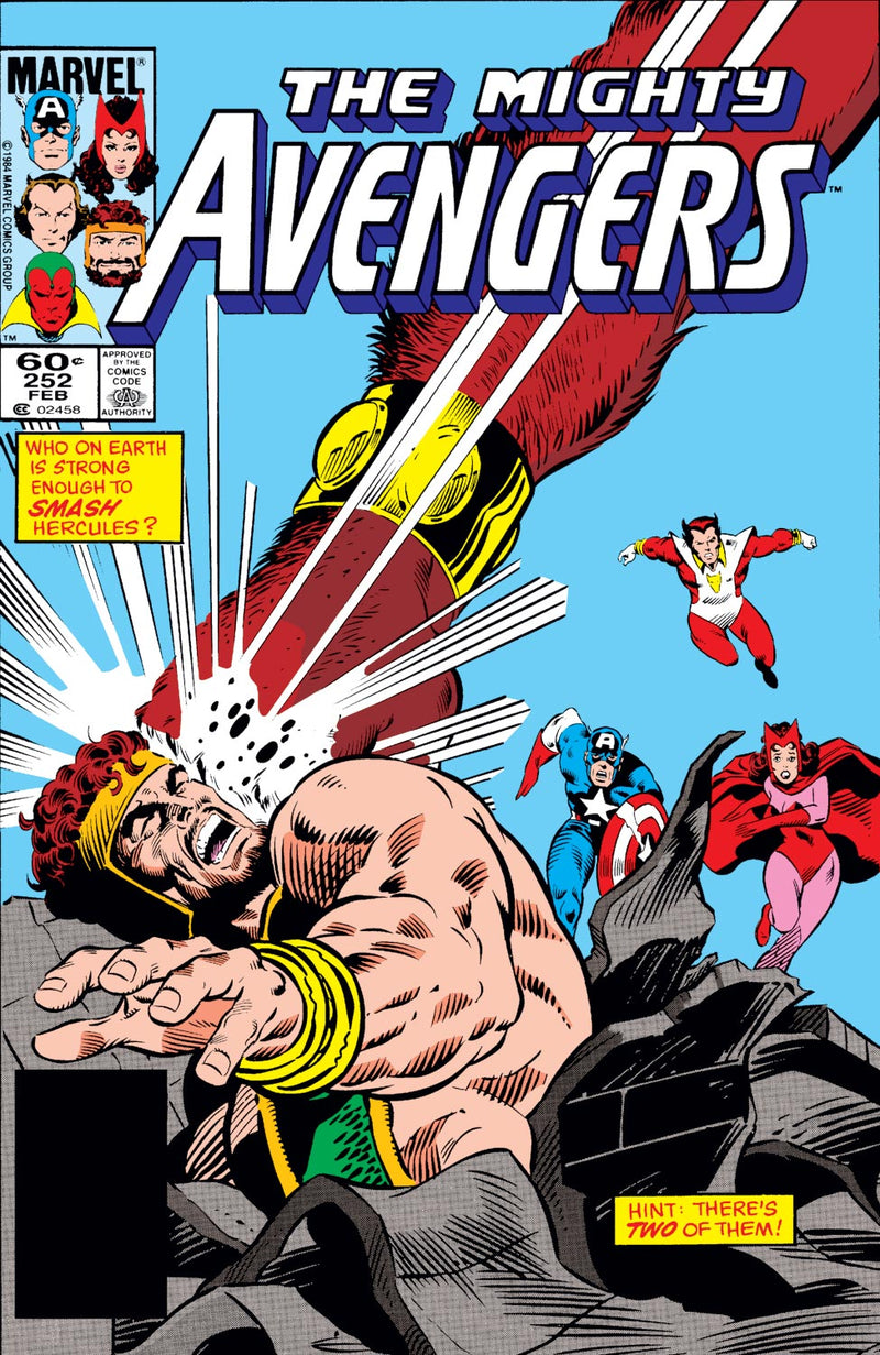 The Avengers (vol 1) #252 NM