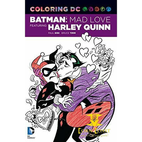 COLORING DC BATMAN ADVENTURES MAD LOVE TP - Books-Graphic 