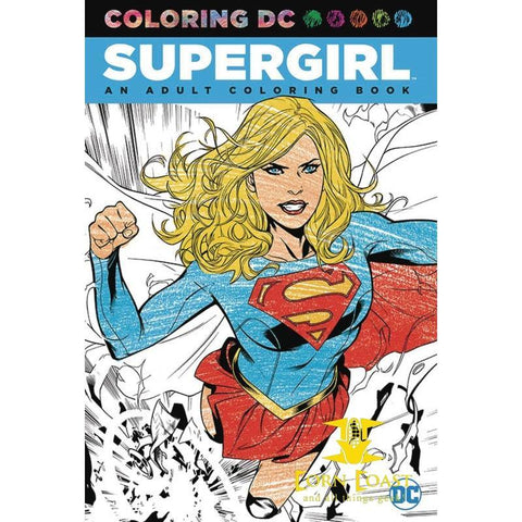 COLORING DC SUPERGIRL TP - Books-Graphic Novels