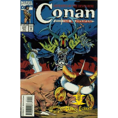 Conan the Barbarian #271 Newsstand Edition VF - Back Issues