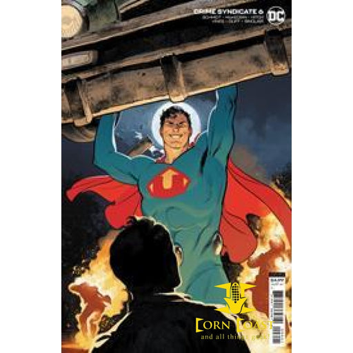 CRIME SYNDICATE #6 (OF 6) CVR B EVAN DOC SHANER CARD STOCK 