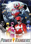 Power Rangers Group Metal Sign (11.5" x 8.25")