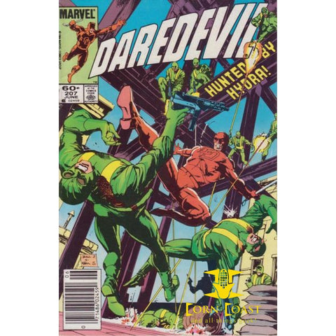 Daredevil #207 Newsstand Edition VF - Back Issues