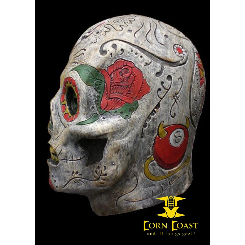 Day of the Dead Zombie Mask - Corn Coast Comics