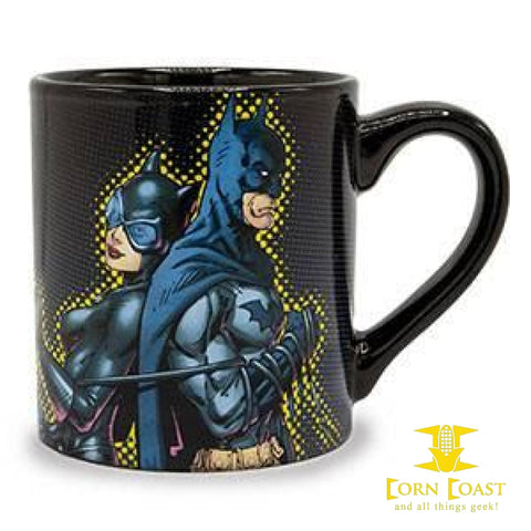 DC Comics Batman and Catwoman 14oz. Ceramic Mug - Housewares