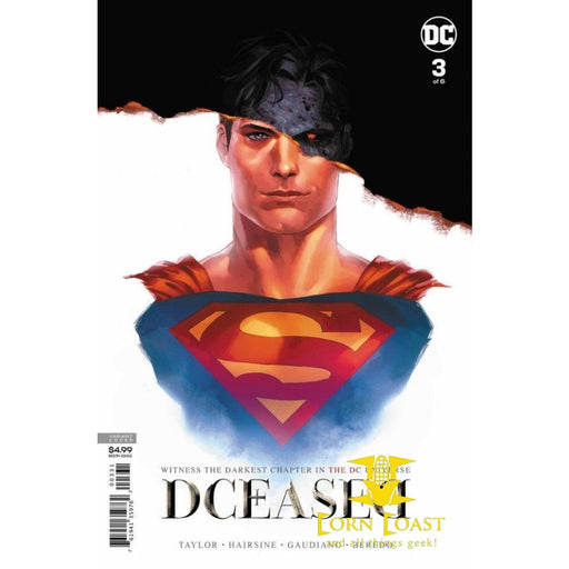 DCeased #3 Card Stock Horror Movie Variant Edition NM - Back