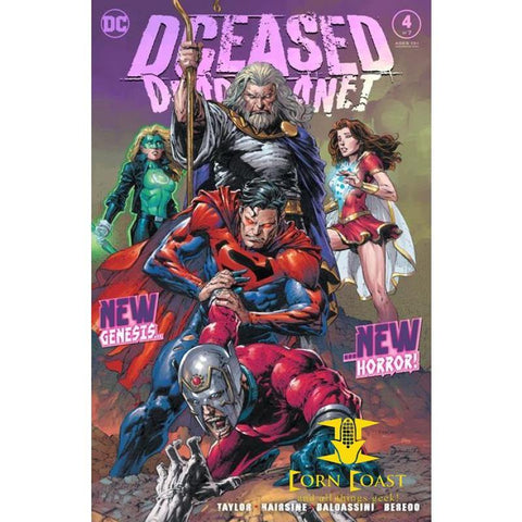 DCEASED DEAD PLANET #4 (OF 7) CVR A DAVID FINCH - New Comics