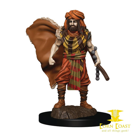 D&D ICONS REALM PREMIUM PAINTED FIG HUMAN DRUID MALE - Back 