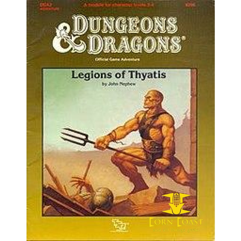 D&D Module TSR 9296 Dda2 Legions of Thyatis 1990 - Corn Coast Comics