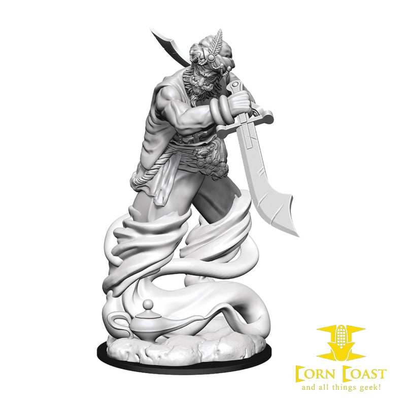 D&D NOLZARS MARVELOUS MINIS DJINNI Unpainted - Miniatures