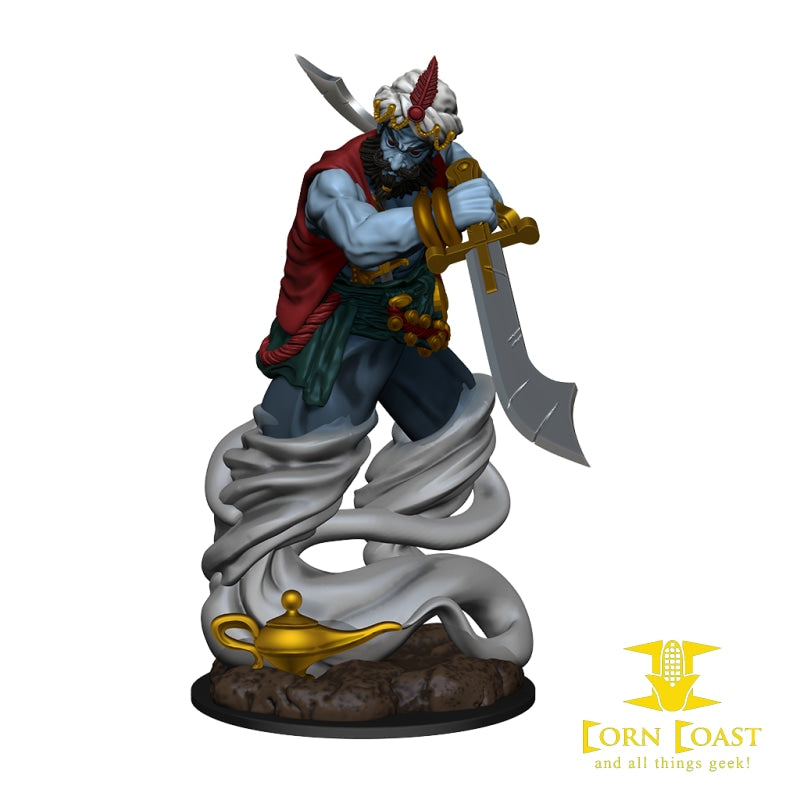 D&D NOLZARS MARVELOUS MINIS DJINNI Unpainted - Miniatures