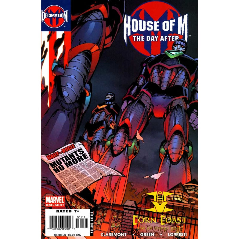 Decimation Size Decimation: House of M - The Day After #1 VF - Back Issues