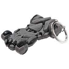 DC Batman vs Superman Batmobile 3D Figural keychain