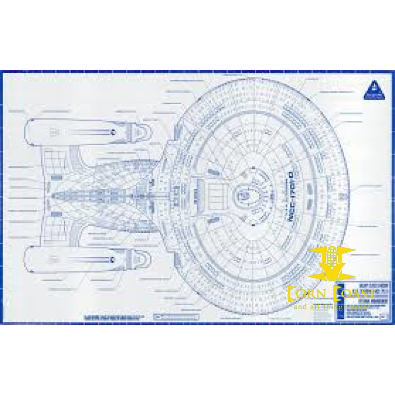 Star Trek: The Next Generation U. S. S. Enterprise NCC-1701-D