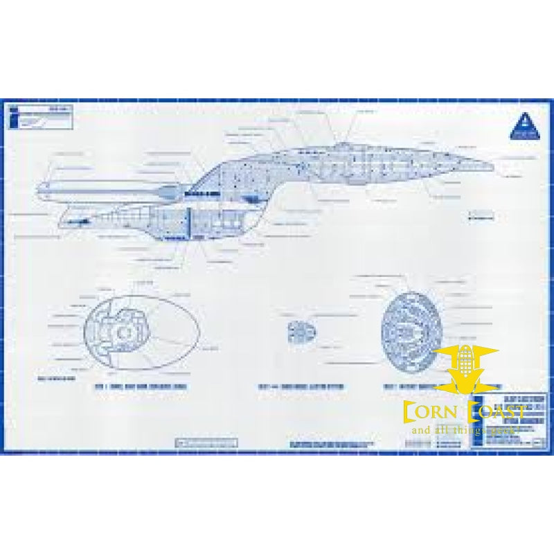 Star Trek: The Next Generation U. S. S. Enterprise NCC-1701-D