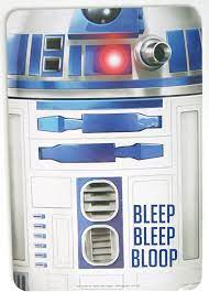 R2-D2 cardboard poster