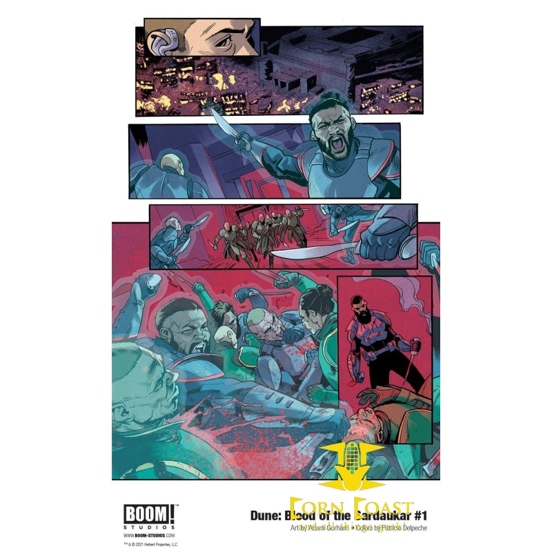DUNE BLOOD OF THE SARDAUKAR #1 CVR B GORHAM - Back Issues