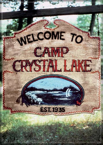 Friday The 13th Welcome to Camp Magnet 2.5" x 3.5"