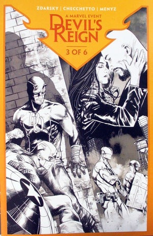 DEVILS REIGN #3 (OF 6) 2ND PTG CHECCHETTO VAR NM