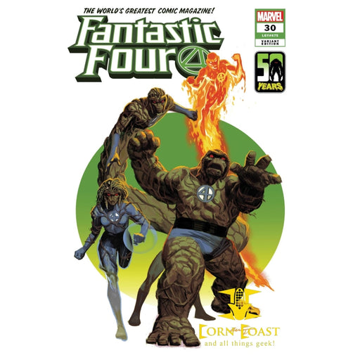 FANTASTIC FOUR #30 ACUNA THE THING-THING VAR KIB - Back 