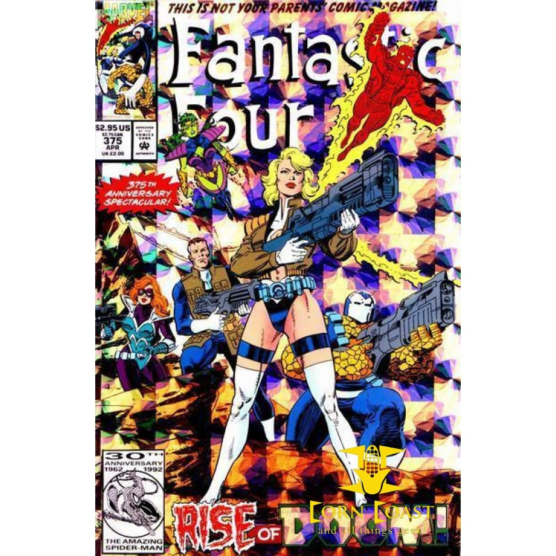 Fantastic Four #375 prism cover NM - Back Issues