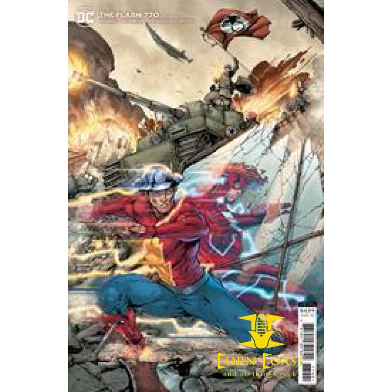 FLASH #770 CVR B BRETT BOOTH CARD STOCK VAR - Back Issues