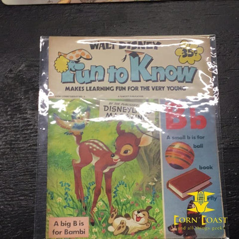 Fun to Know Magazine (1973) Walt Disney #2 FN - Back Issues