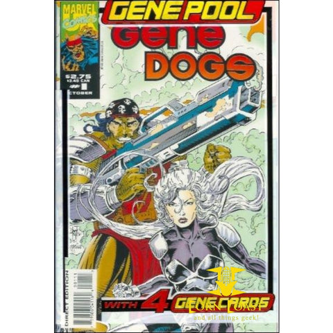 Gene Dogs #1 Polybagged with Trading Cards NM - New Comics