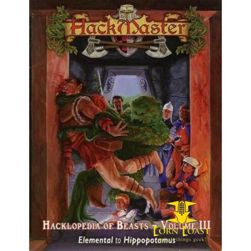 HACKLOPEDIA OF BEASTS VOLUME III EXC+ Hackmaster Dungeons Dragons Mons ...